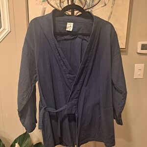 Vintage Japenese Sashiko Kimono Kendo Jacket Mens